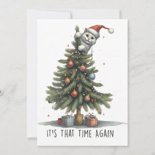 Convite Presente de Natal É Aquela Hora Novamente