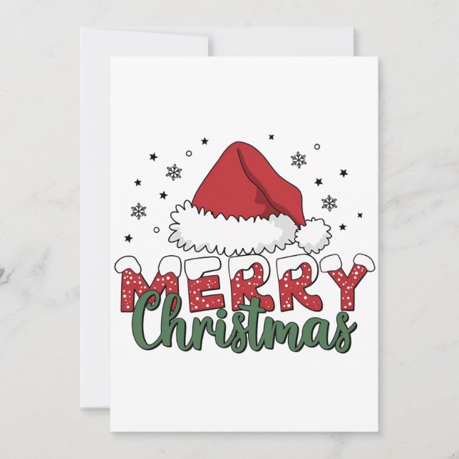 Convite Presente de Natal Feliz Natal (Frente)