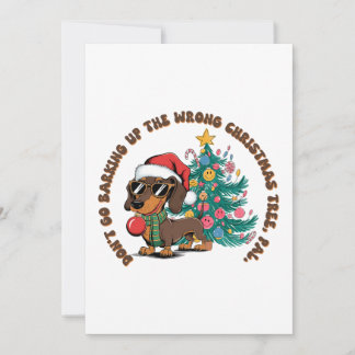 Convite Presente de Natal Não Vá Latindo