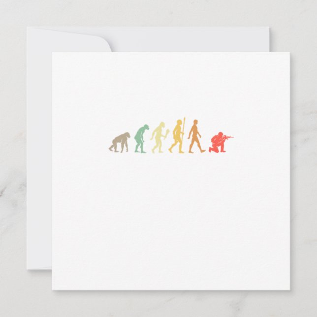 Convite Presente de Vintage Paintball Evolution (Frente)