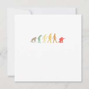 Convite Presente de Vintage Paintball Evolution