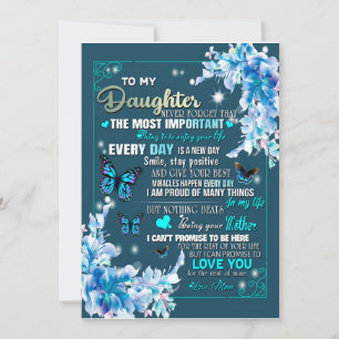 Convite Presente Filha   Carta Para Minha Filha Da Mamãe