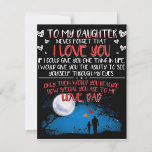 Convite Presente Para Minha Filha, Para Minha Filha Melhor