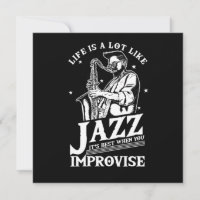 Presente para Músico de Banda de Jazz - A Vida é M