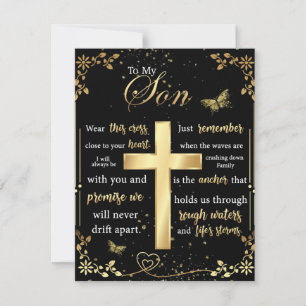 Convite Presente Para o Meu Filho, Amante de Borboleta, Ca