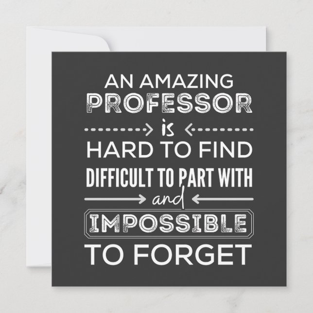 Convite Presente Para Professor, Professor Gift (Frente)