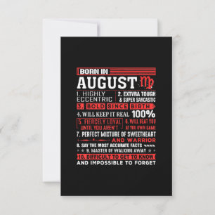 Convite Presentes De Aniversário De Agosto - Nascer Em Ag