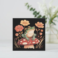 Presentes para Amantes de Rãs Botânicas Florais Fl