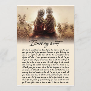 Convite Presentes para Casal   Para Meu Parceiro Eu Cruzo 