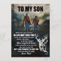 Presentes para Filho | Carta para Meu Filho Amor d