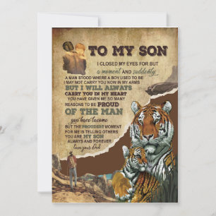 Convite Presentes para Filho   Carta para Meu Filho Amor d