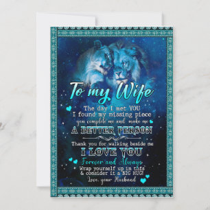 Convite Presentes para Mulher   Carta Para Minha Esposa Am