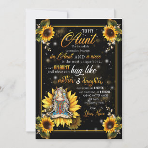 Convite Presentes para Tia   Carta Para Minha Tia Amor Da 