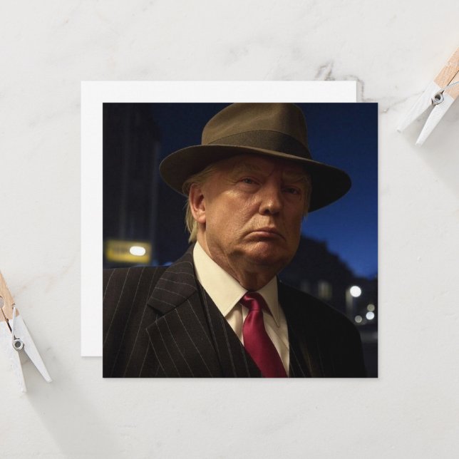 Convite Presidente americano Donald Trump Padrinho (Frente/Verso In Situ)