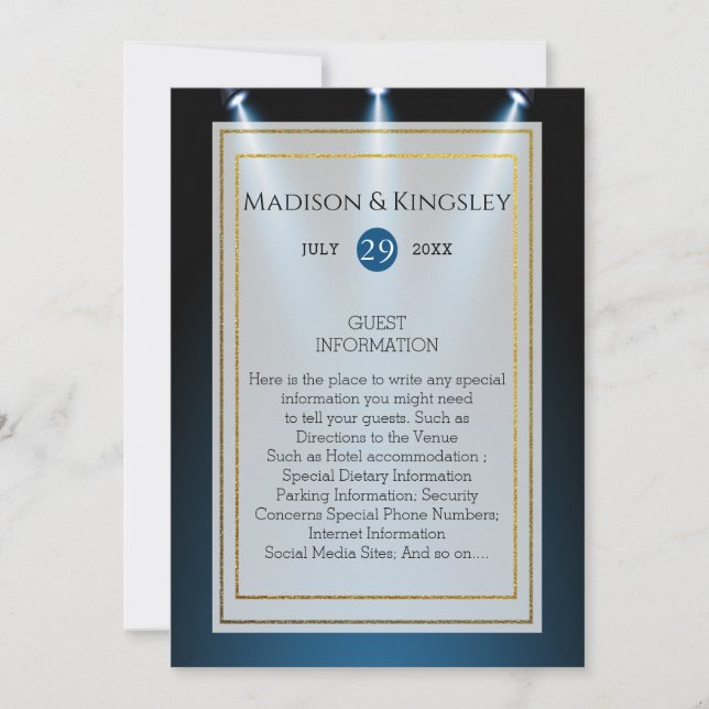 Convite Presidente Trump 🇺 🇸 ✨ Personalidade Patriótica  (Frente)