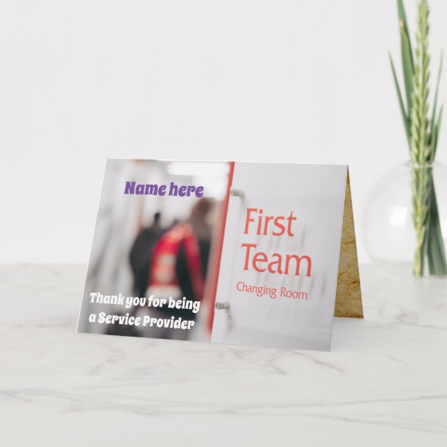 Convite Prestador de Serviços (Frente)