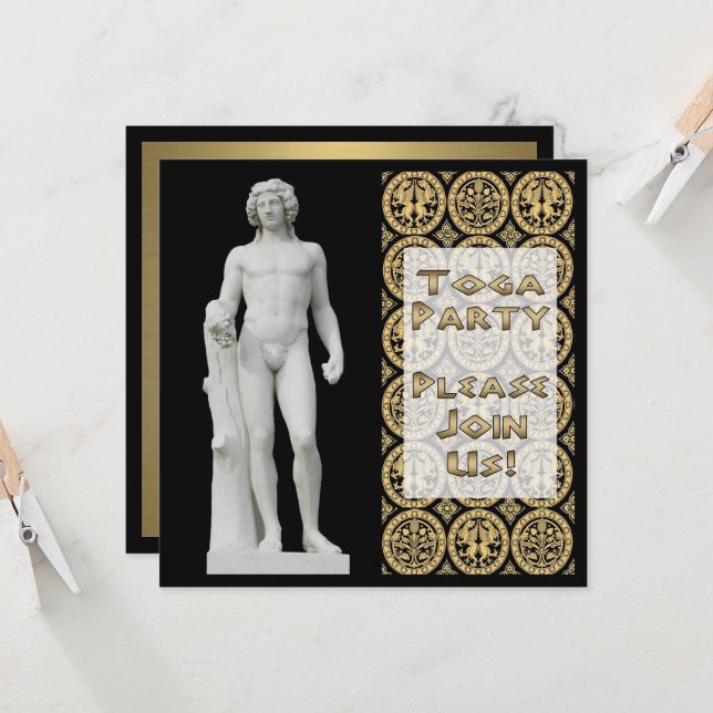 Convite Preto Calcedoniano (Frente/Verso In Situ)