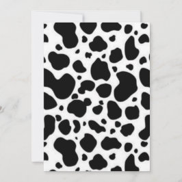 Convite Preto e branco