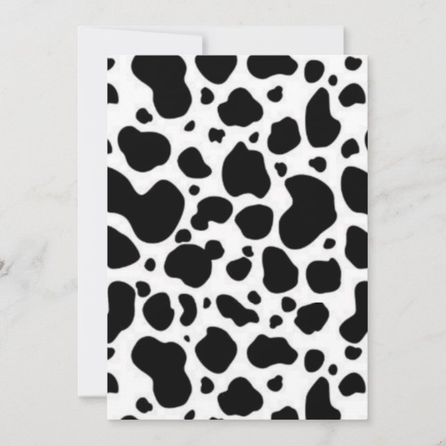 Convite Preto e branco (Frente)