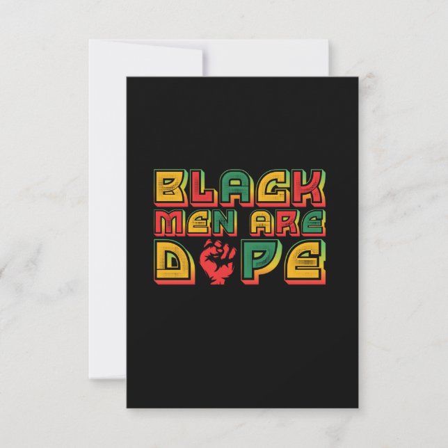 Convite preto_men_are_dope_01 (Frente)