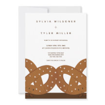 Pretzels Salgados Castanho Branco Vertical