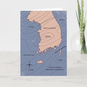 Convite Previsão Climática da Coreia do Sul