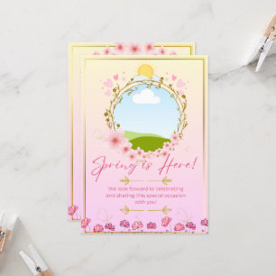Convite Primavera
