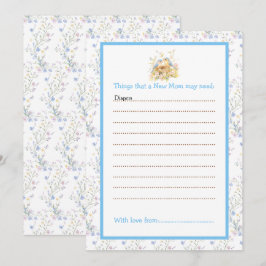 Convite Primavera Birds Baby Shower List