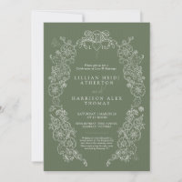 Primavera Fleur de lis, sábado verde branco