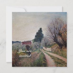 Convite PRIMAVERA MAIS CEDO NA TOSCANA gold