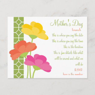 Convite Primavera na flor