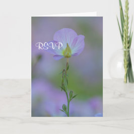 Convite Primavera Roxa RSVP