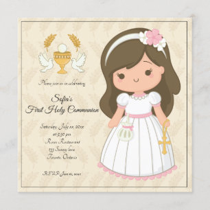 Convite primeira comunhão