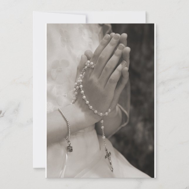 Convite Primeira Comunhão (Frente)