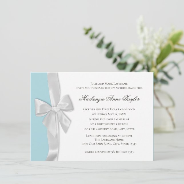 Convite Primeira Comunhão do Grande Arco (Em pé/Frente)