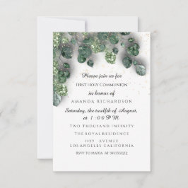 Convite Primeira Comunhão Sagrada Evento Cruz Branca