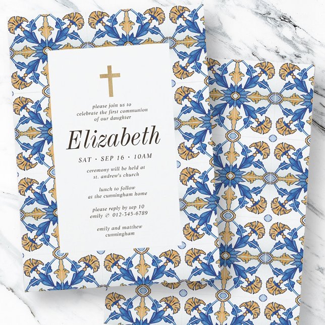 Convite Primeira Comunicação Para Os Seus Azulejos Mediter (Criador carregado)