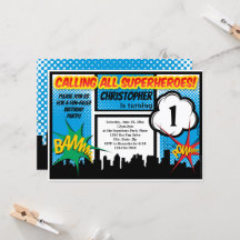 Primeira Festa de aniversário de 1rua do Super Her