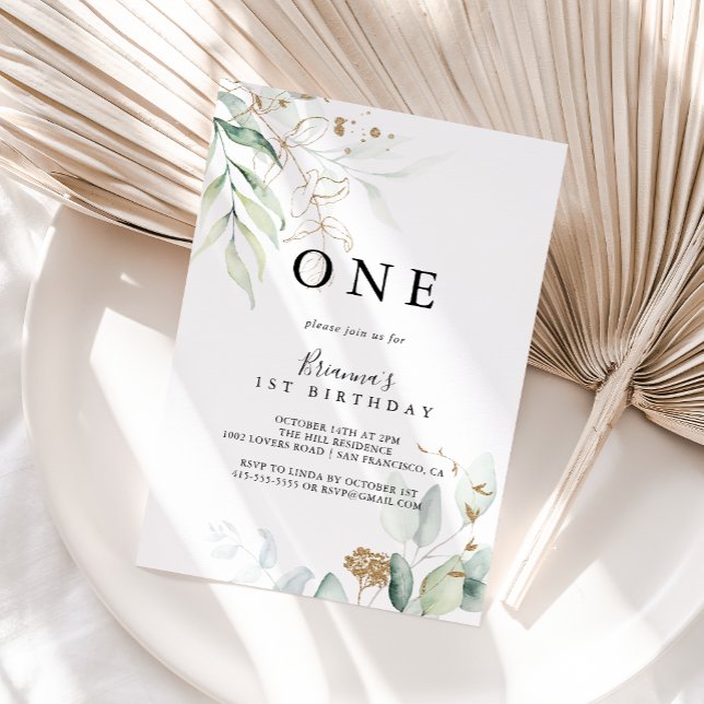 Convite Primeira Festa de aniversário de Caligrafia Eucaly (Criador carregado)