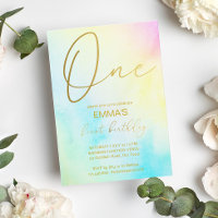 Primeira festa de aniversário do arco-íris do Past