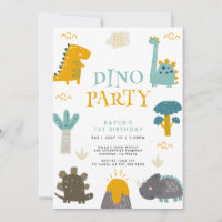 Primeira Festa de aniversário do Dinossauro Gelado