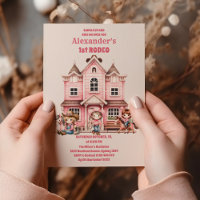 Primeira Festa de aniversário Rodeo Cowgirl