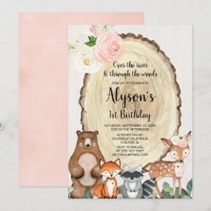 Convite Primeira festa de primeiro aniversario de animais 