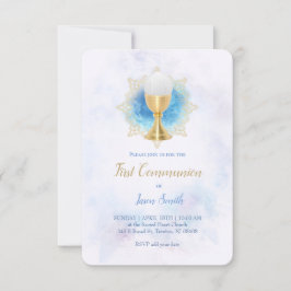 Convite primeira marca de aquarela comunal