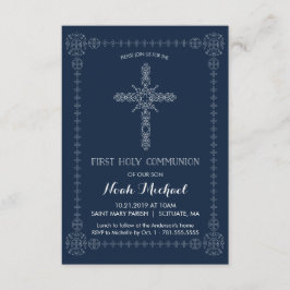 Convite Primeira Sagrada Comunidade Boys Convidam Cruz Ele