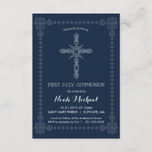 Convite Primeira Sagrada Comunidade Boys Convidam Cruz Ele