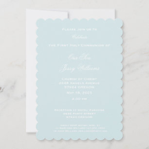 Convite Primeira Sagrada Cruz Comunitária com Dove e Cora