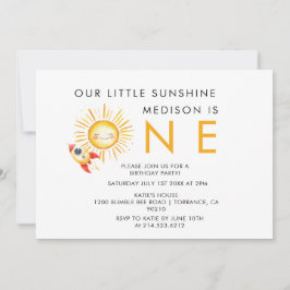 Convite Primeira viagem ao redor do sol