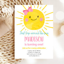 Primeira viagem ao redor do Sol Pequeno Aniversári