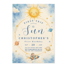 Primeira Viagem ao Redor do Sol Primeiro Aniversár